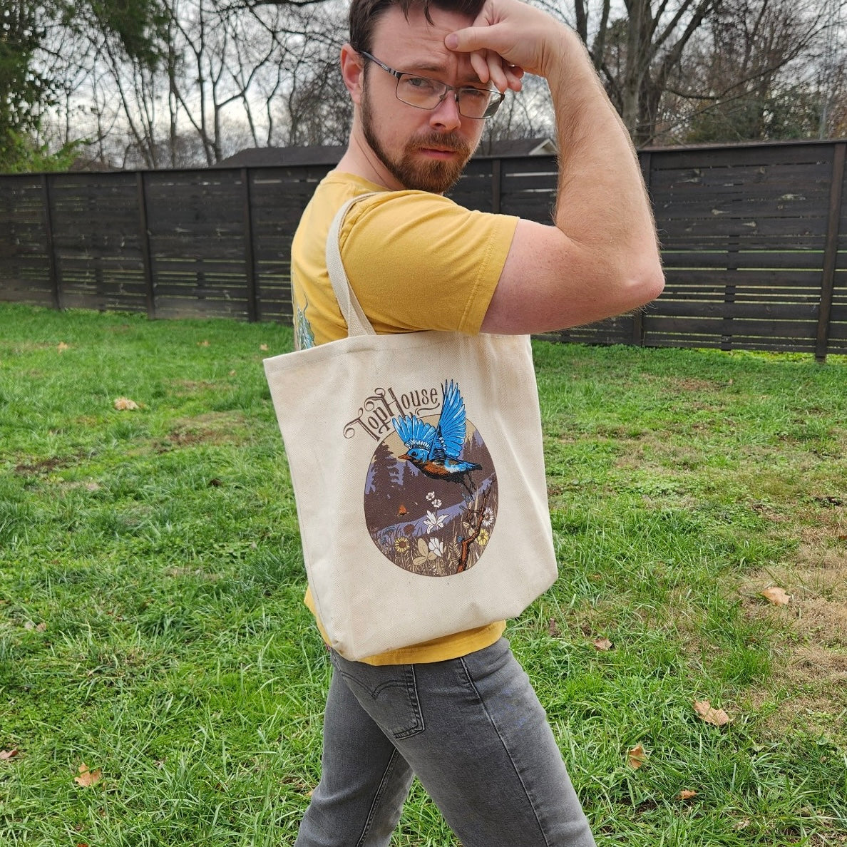 Bluebird Tote Bag