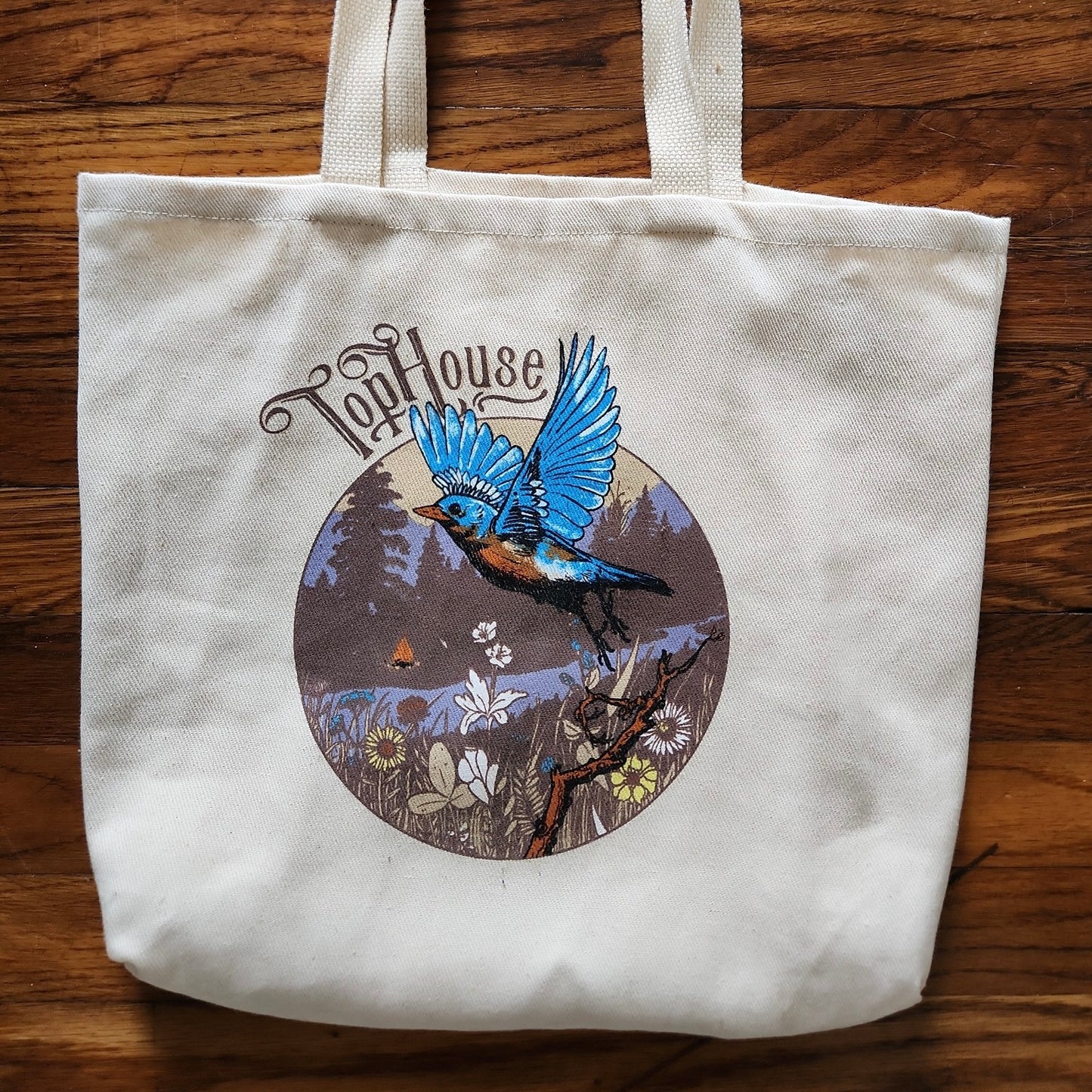 Bluebird Tote Bag